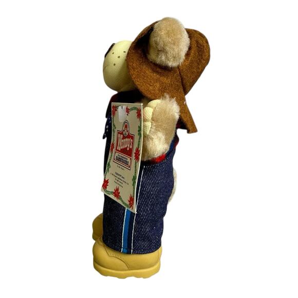 Furskins Plush Bear 1986 Farrell 7in Wendy’s with Tag Vintage Stuffed Animal Toy - Picture 3 of 8